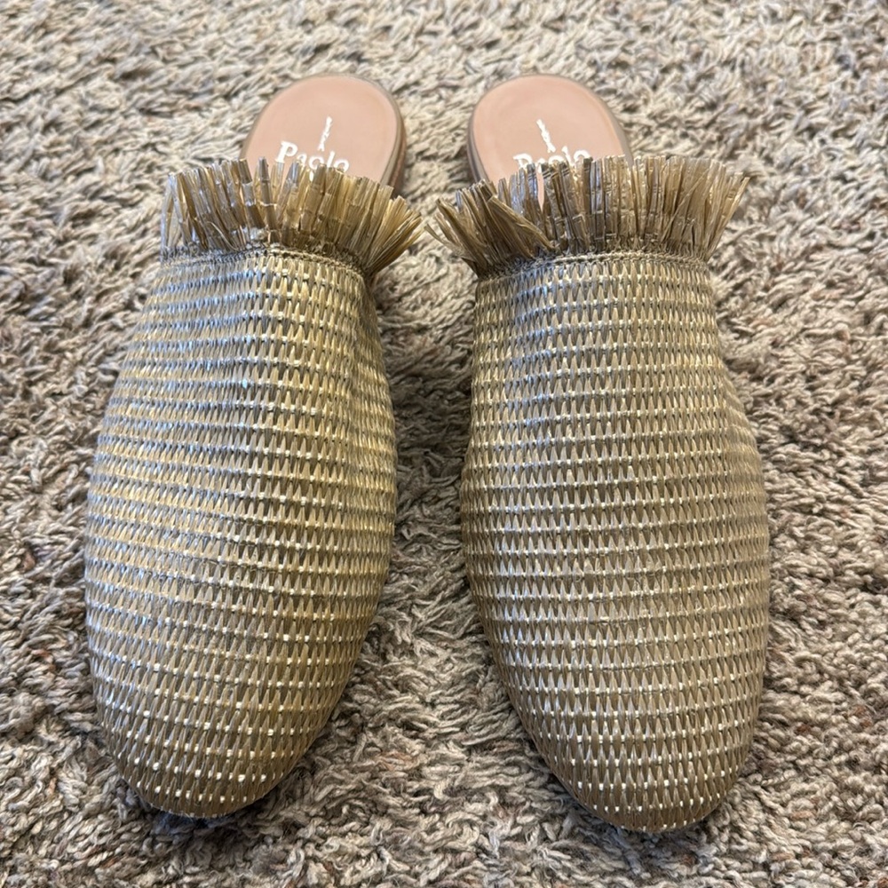 Linea Paolo Andine Raffia Mule